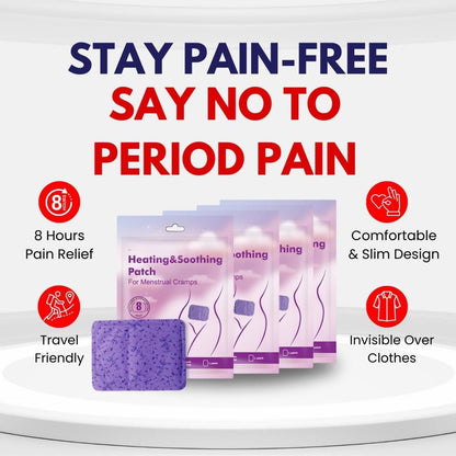 Period Pain Se 8 Hour Instant Relief — Without Medicines 💜[PACK OF 2]